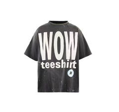 Saint Michael Distressed Graphic Slogan Vintage T-Shirt