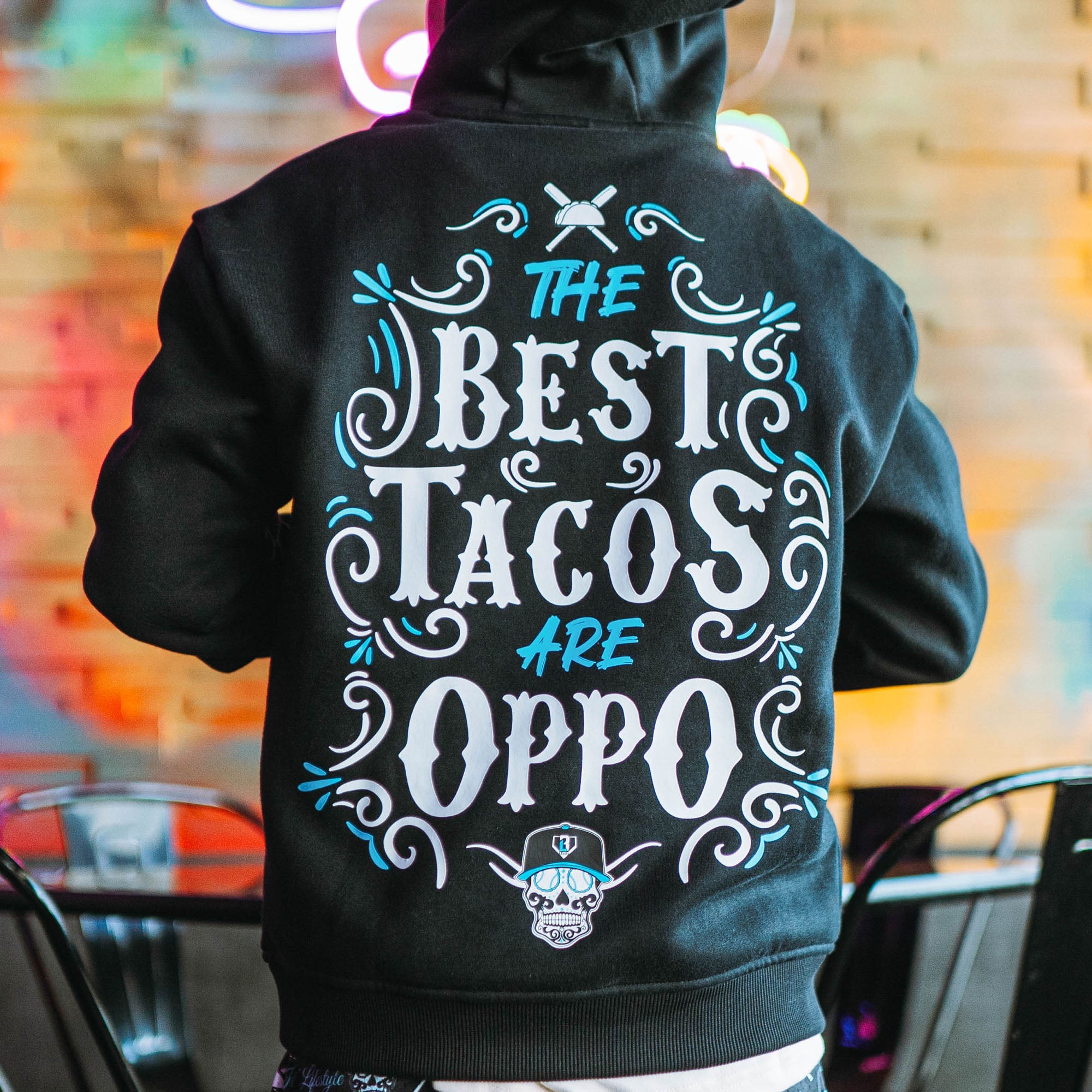 Best Tacos Are Oppo Youth Hoodie