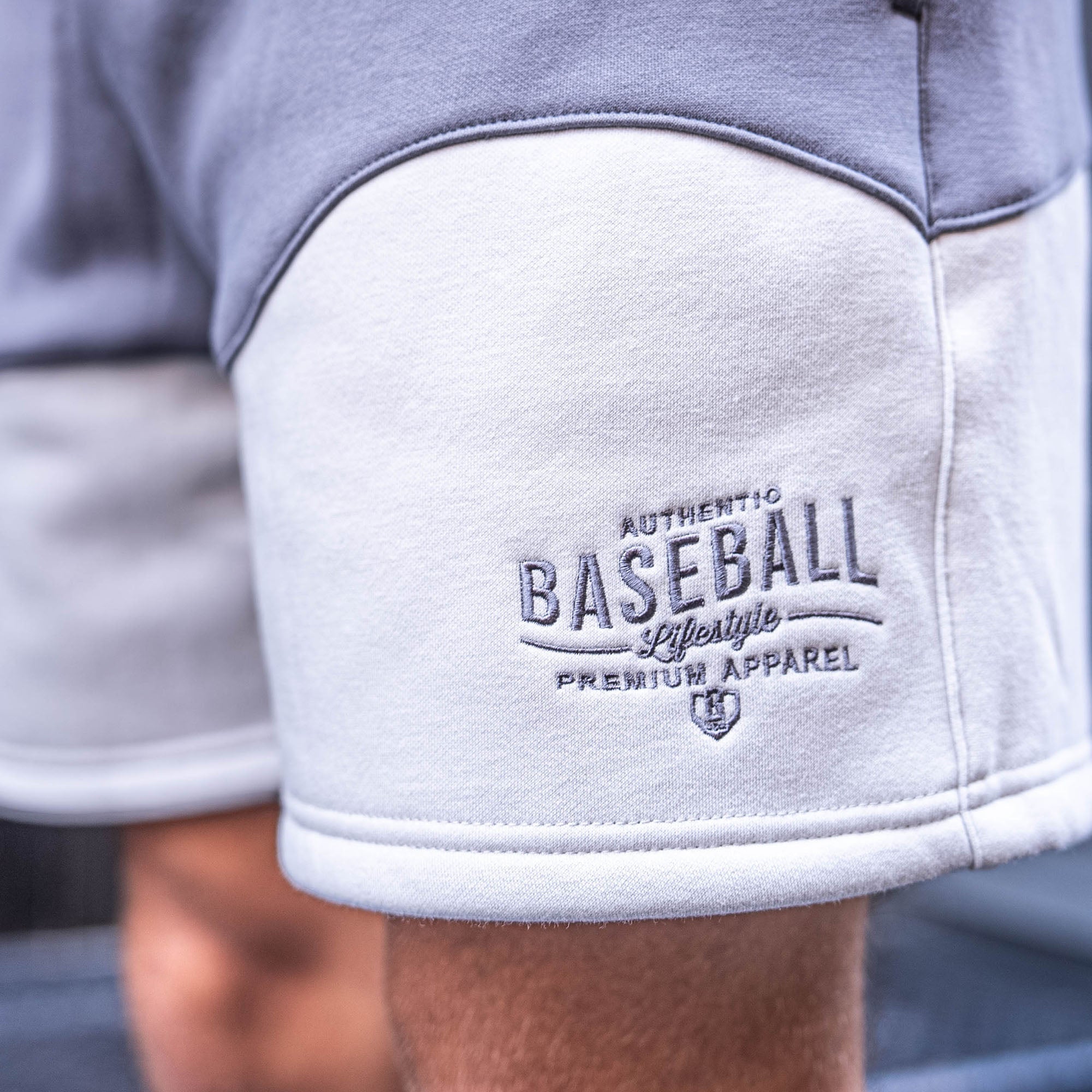 BSBL Wave Youth Sweatshorts - Cool Gray