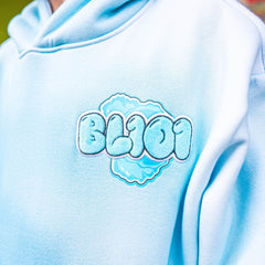 Cotton Candy Hoodie - Blueberry