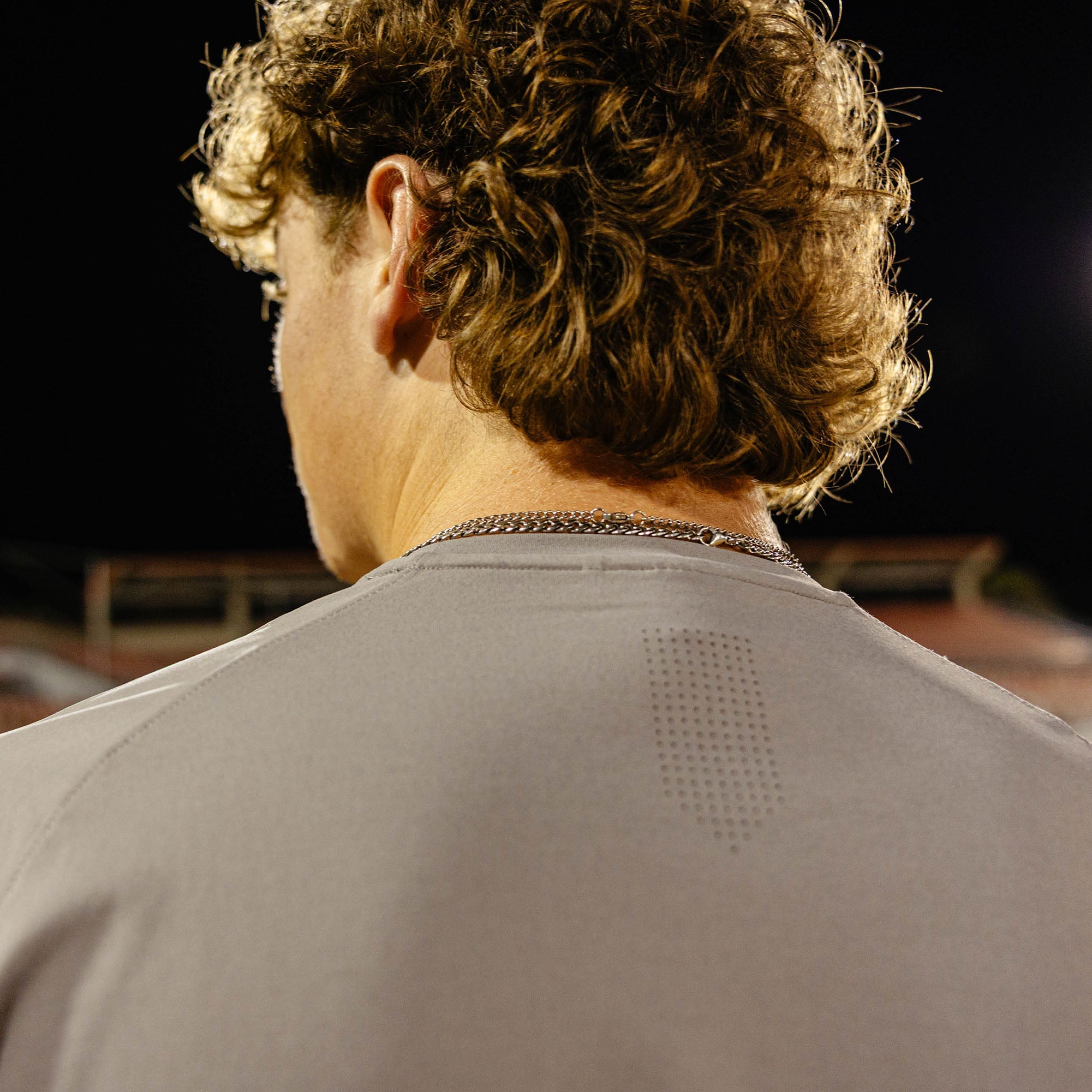 Diamond Tech Vented Tee - Gray