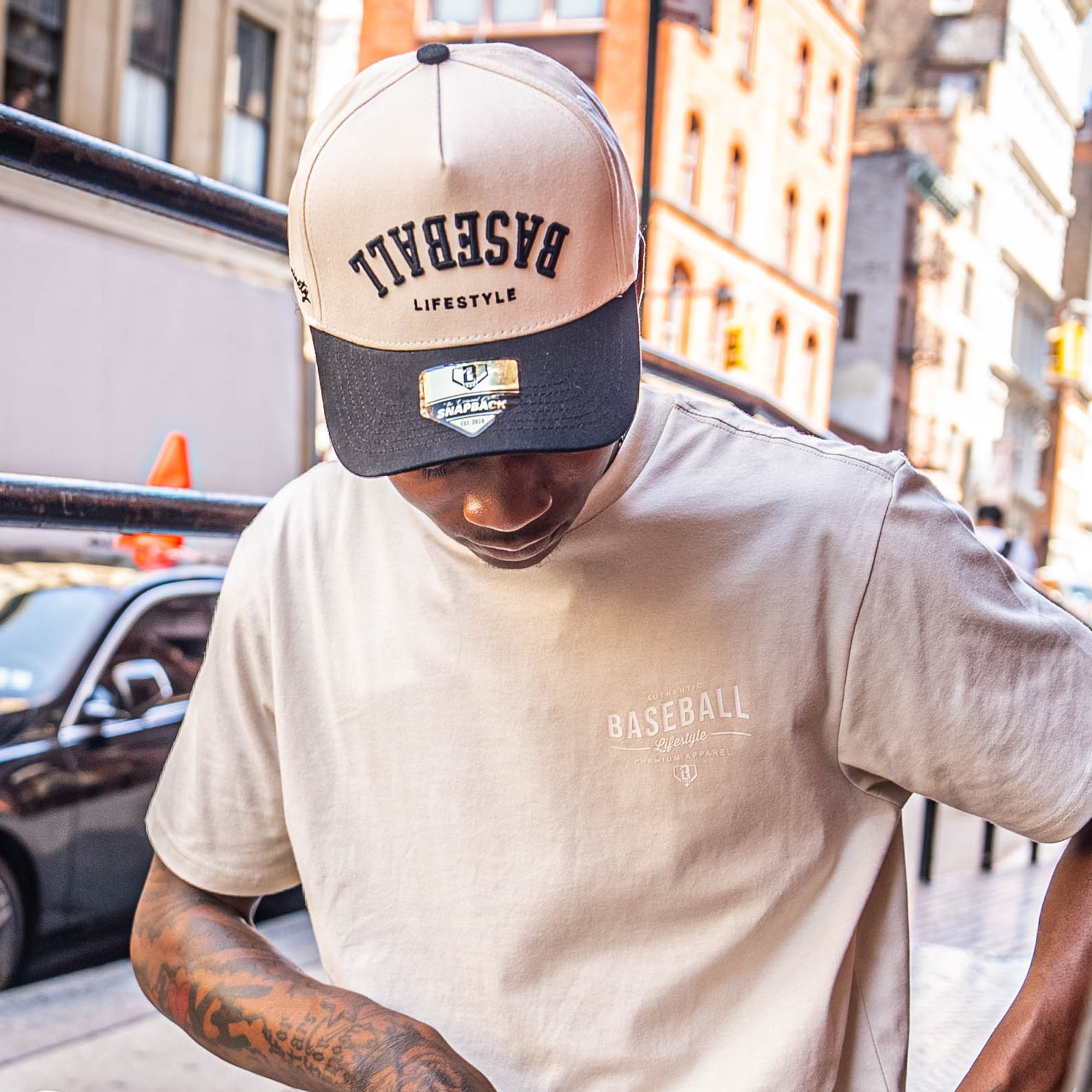 BSBL Wave Youth Tee - Neutral