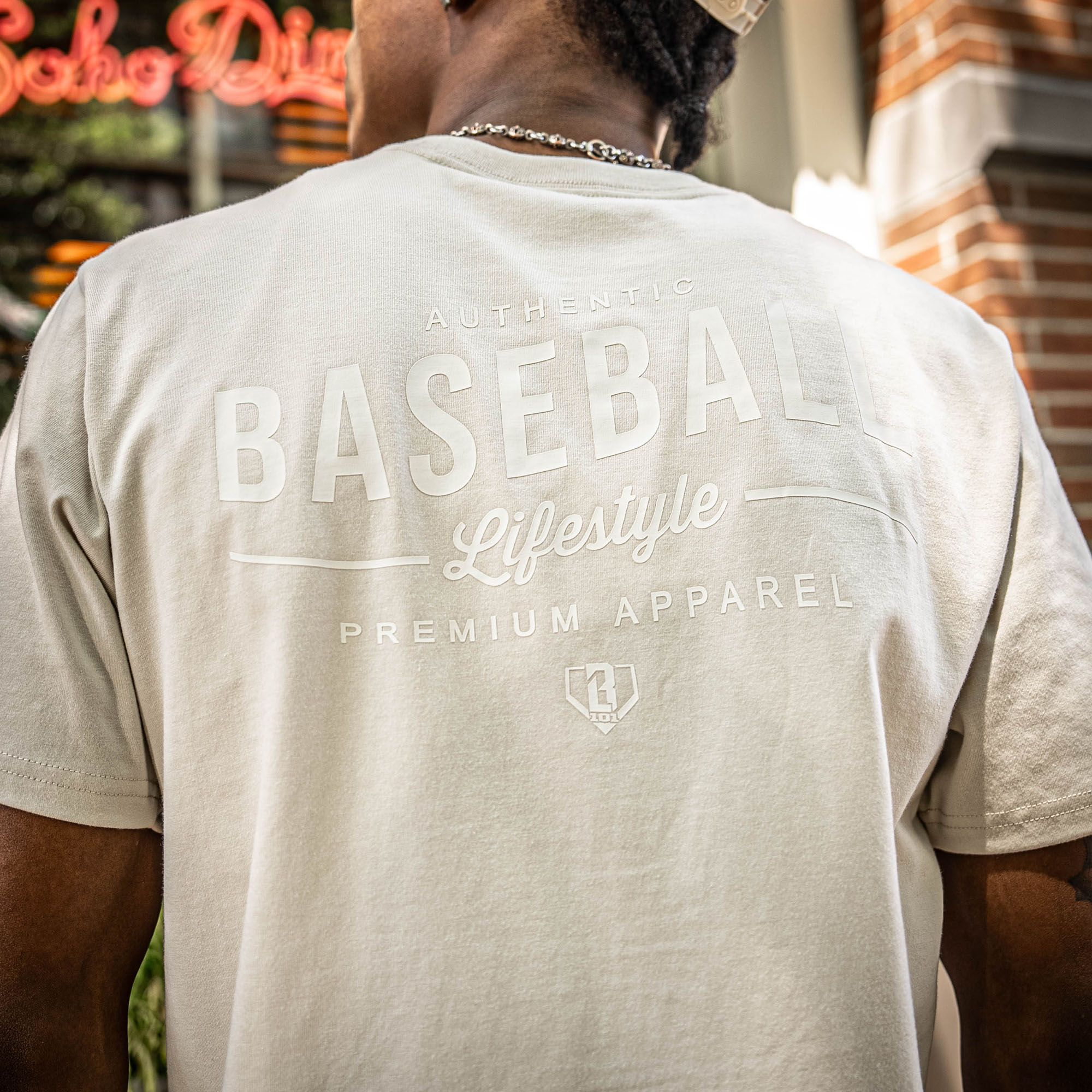 BSBL Wave Youth Tee - Neutral