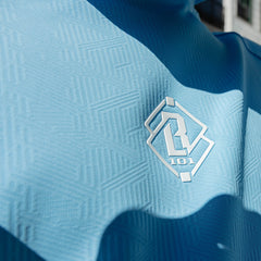 Diamond Tech Jacquard Hoodie - Blue