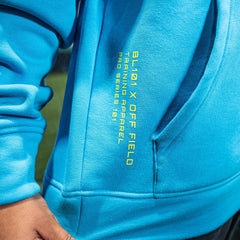 Off-Field Performance Hoodie - Highlighter Blue