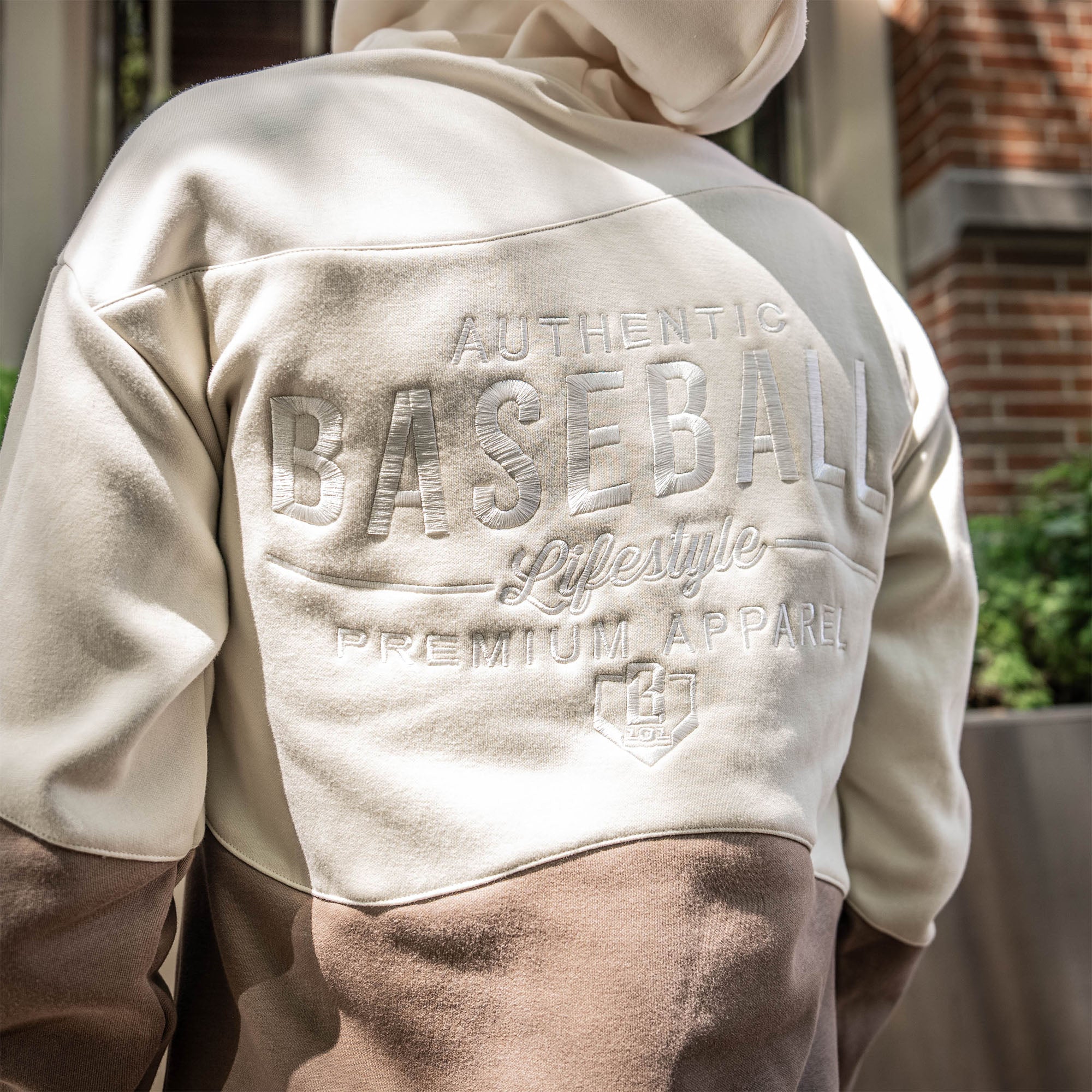 BSBL Wave Youth Hoodie - Neutral