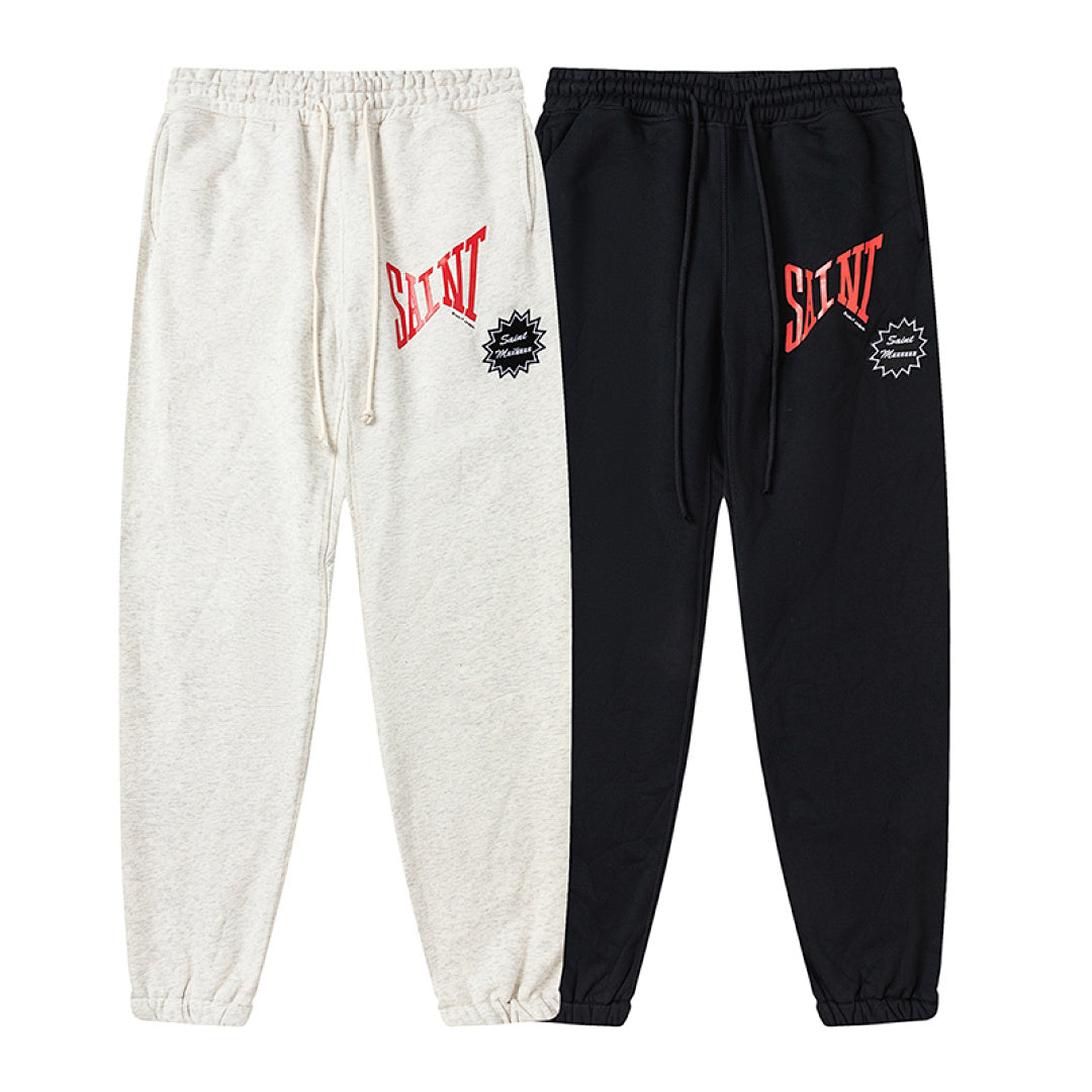 Saint Michael ST906 Cross Logo Sweatpants