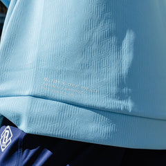 Diamond Tech Jacquard Hoodie - Blue