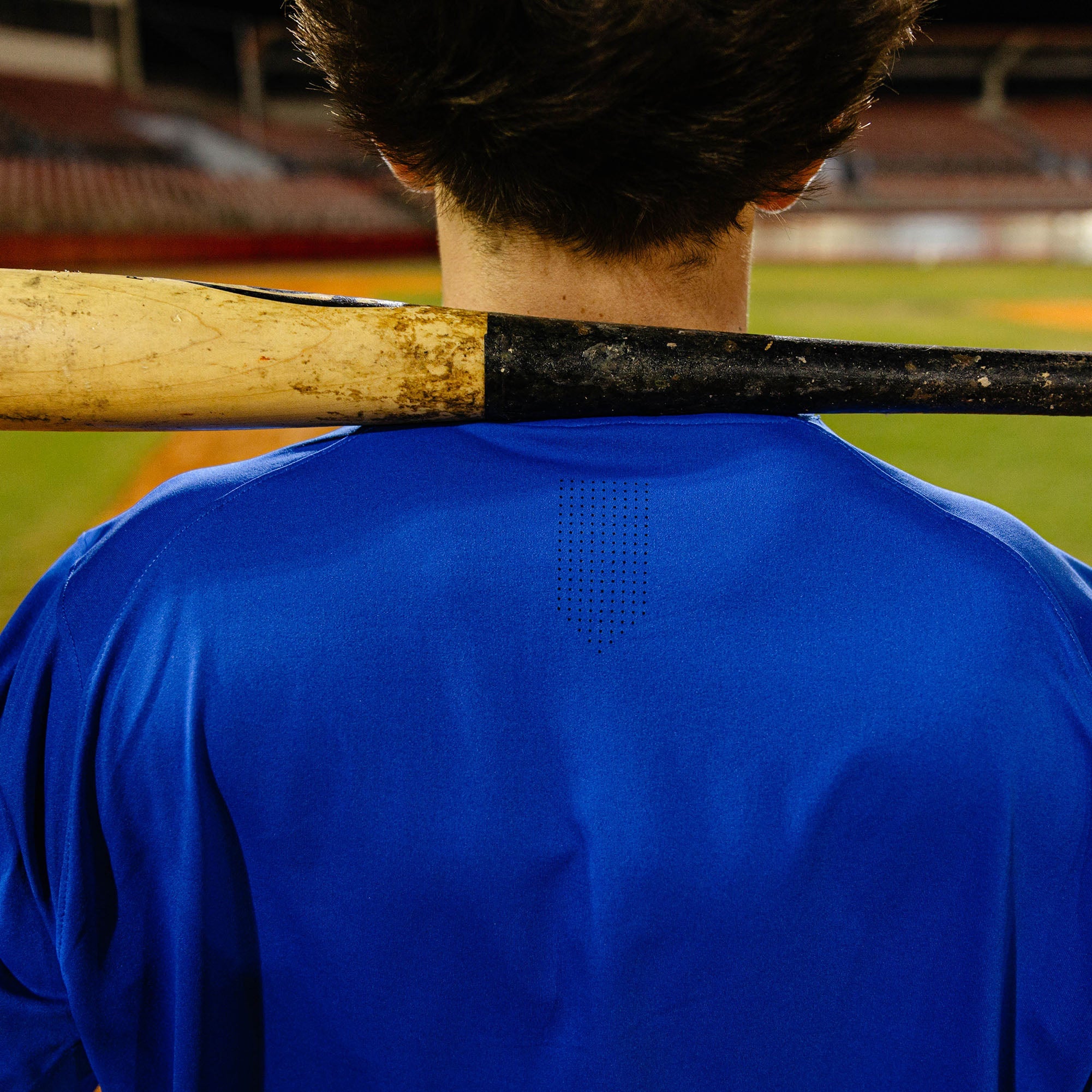 Diamond Tech Vented Tee - Royal Blue