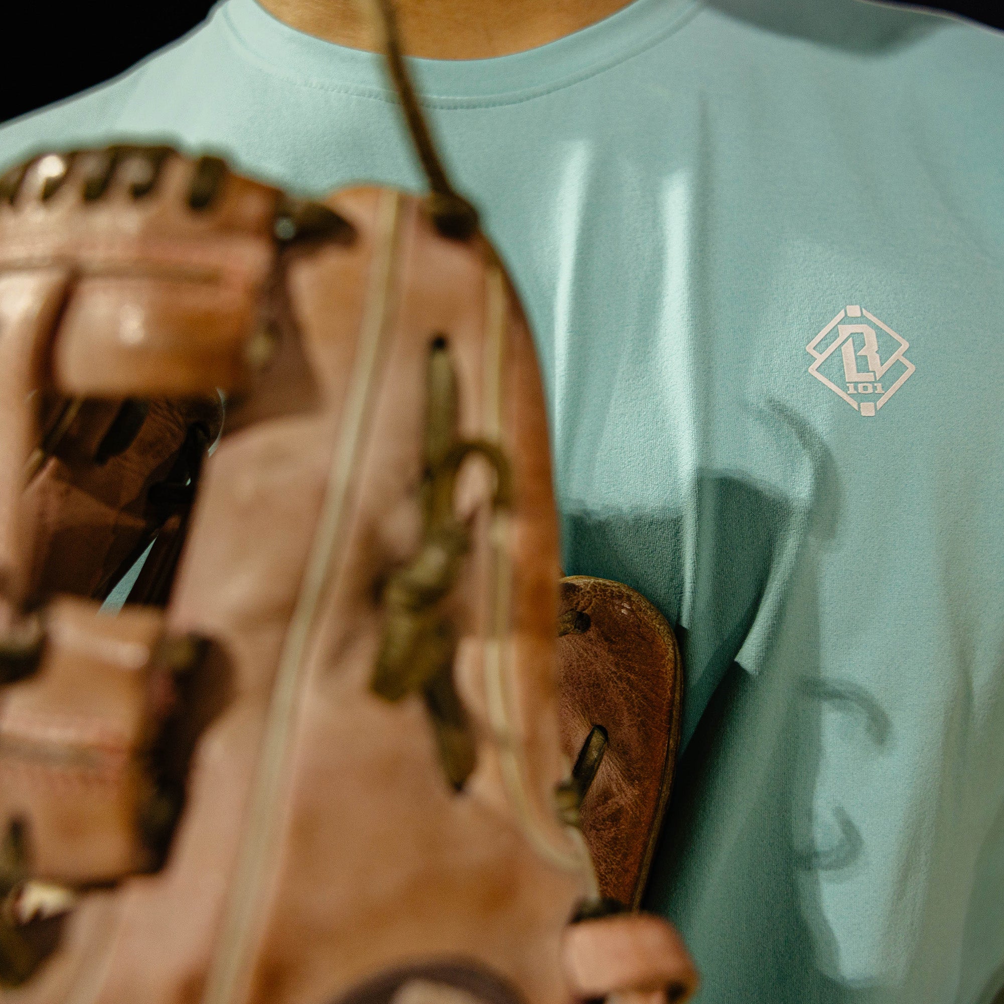 Diamond Tech Vented Tee - Teal