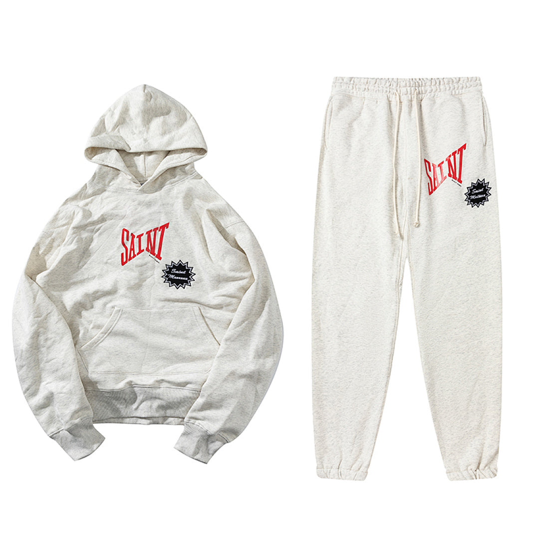 Saint Michael ST906 Cross Logo Sweatpants