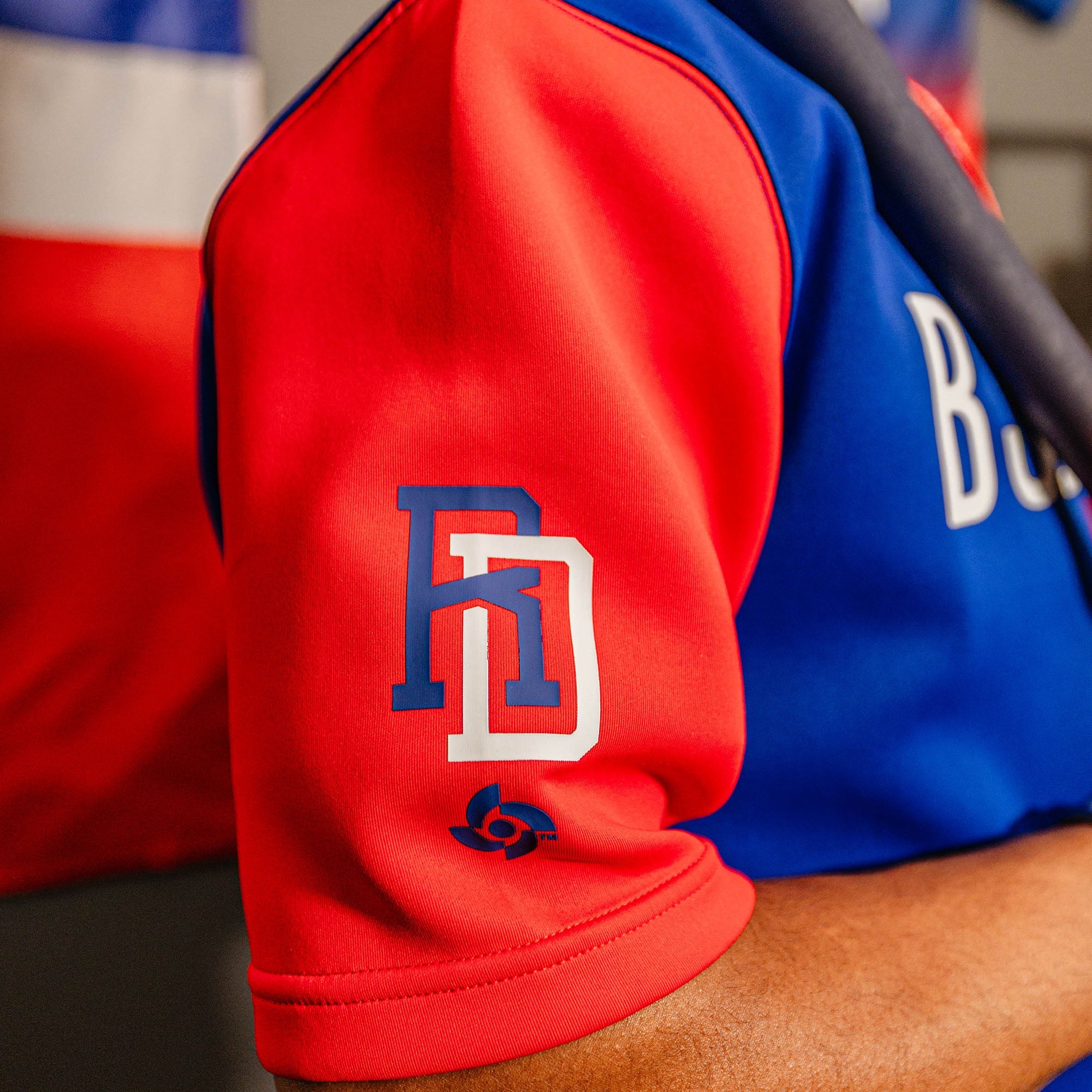BSBL-SZN Youth Short Sleeve Hoodie V3 - Dominican Republic