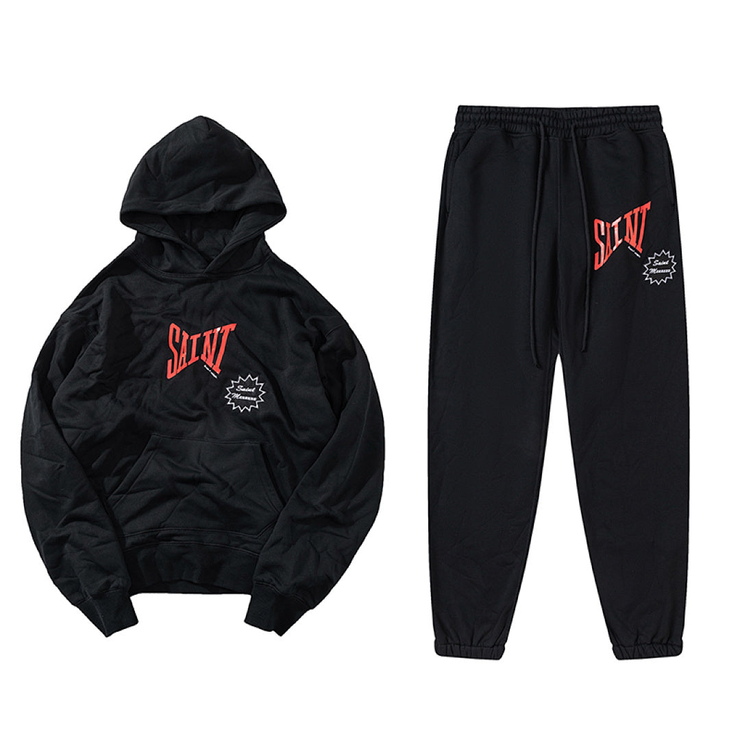 Saint Michael ST906 Cross Logo Sweatpants