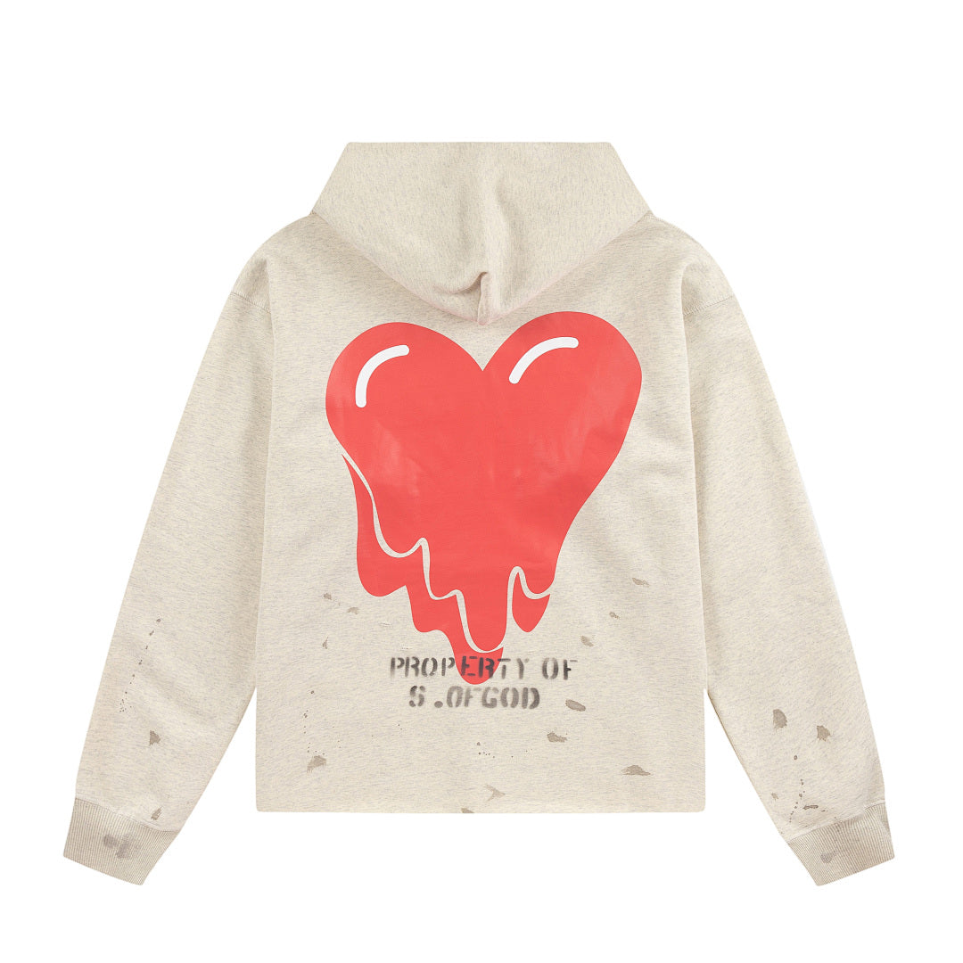 Saint Michael ST122 EU Heart Graphic Hoodie