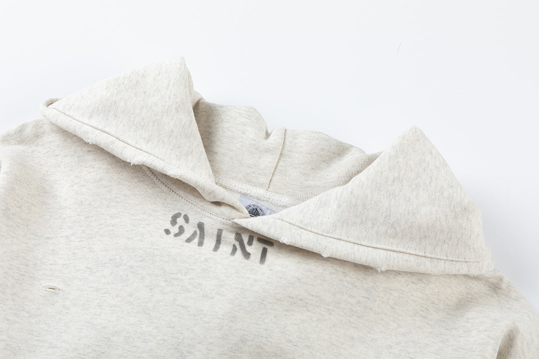 Saint Michael ST227 Thermal Grid Graphic Hoodie