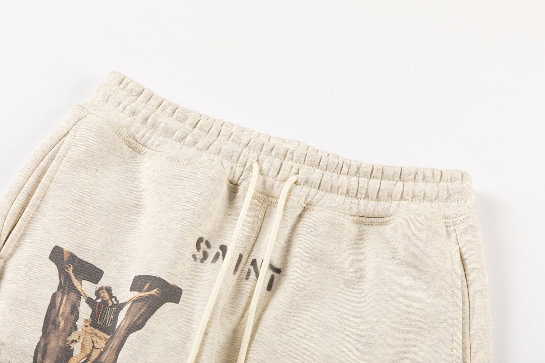 Saint Michael ST118 Graphic Patchwork Sweatpants
