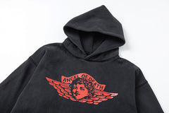 Saint Michael ST900 Graphic Motif Pullover Hoodie
