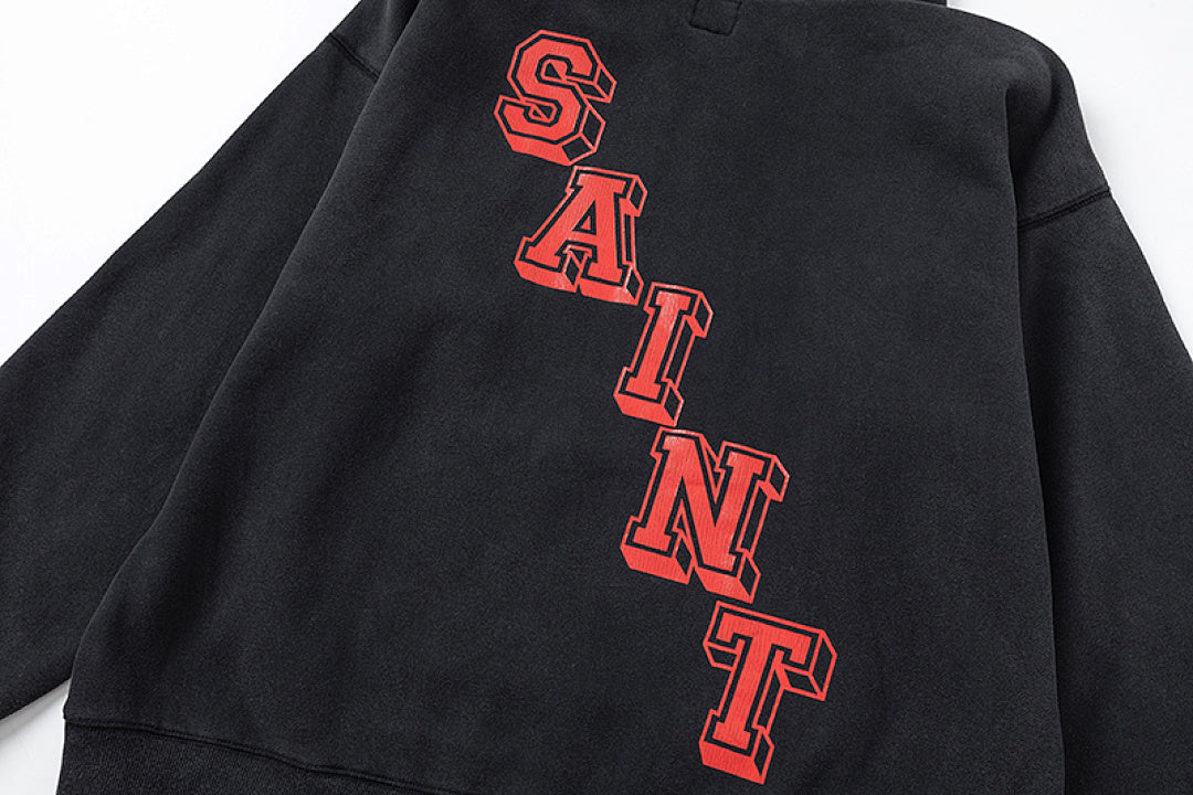 Saint Michael ST900 Graphic Motif Pullover Hoodie