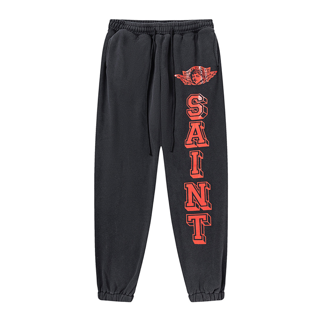 Saint Michael ST901 Statement Wing Logo Sweatpants