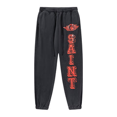 Saint Michael ST901 Statement Wing Logo Sweatpants