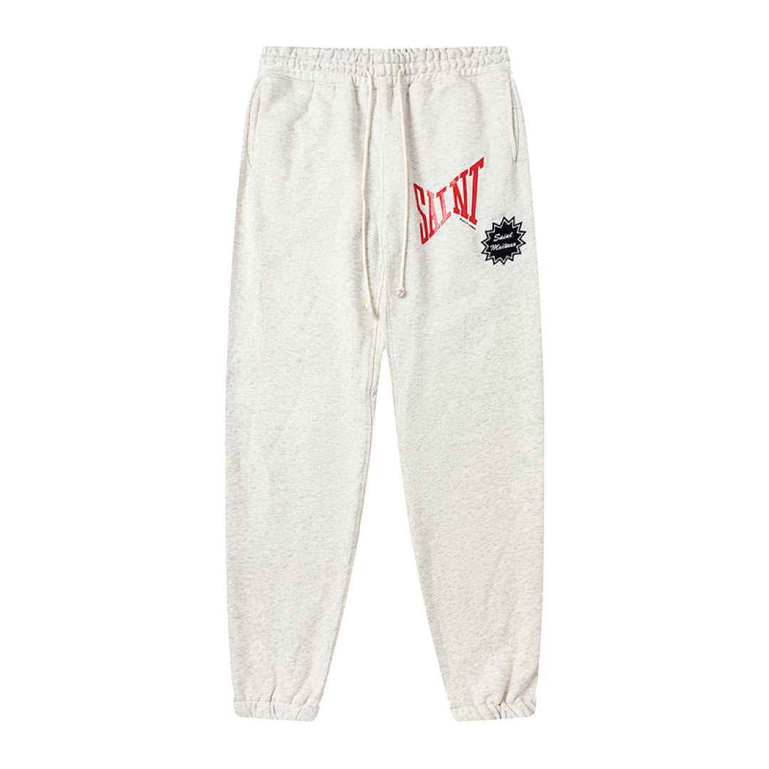 Saint Michael ST906 Cross Logo Sweatpants