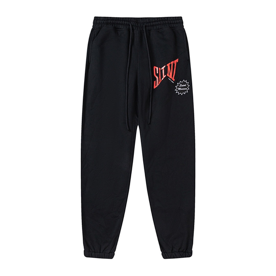 Saint Michael ST906 Cross Logo Sweatpants