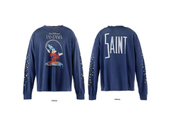 Saint Michael Animated Graphic & Bold Arch Logo Sweatshirt