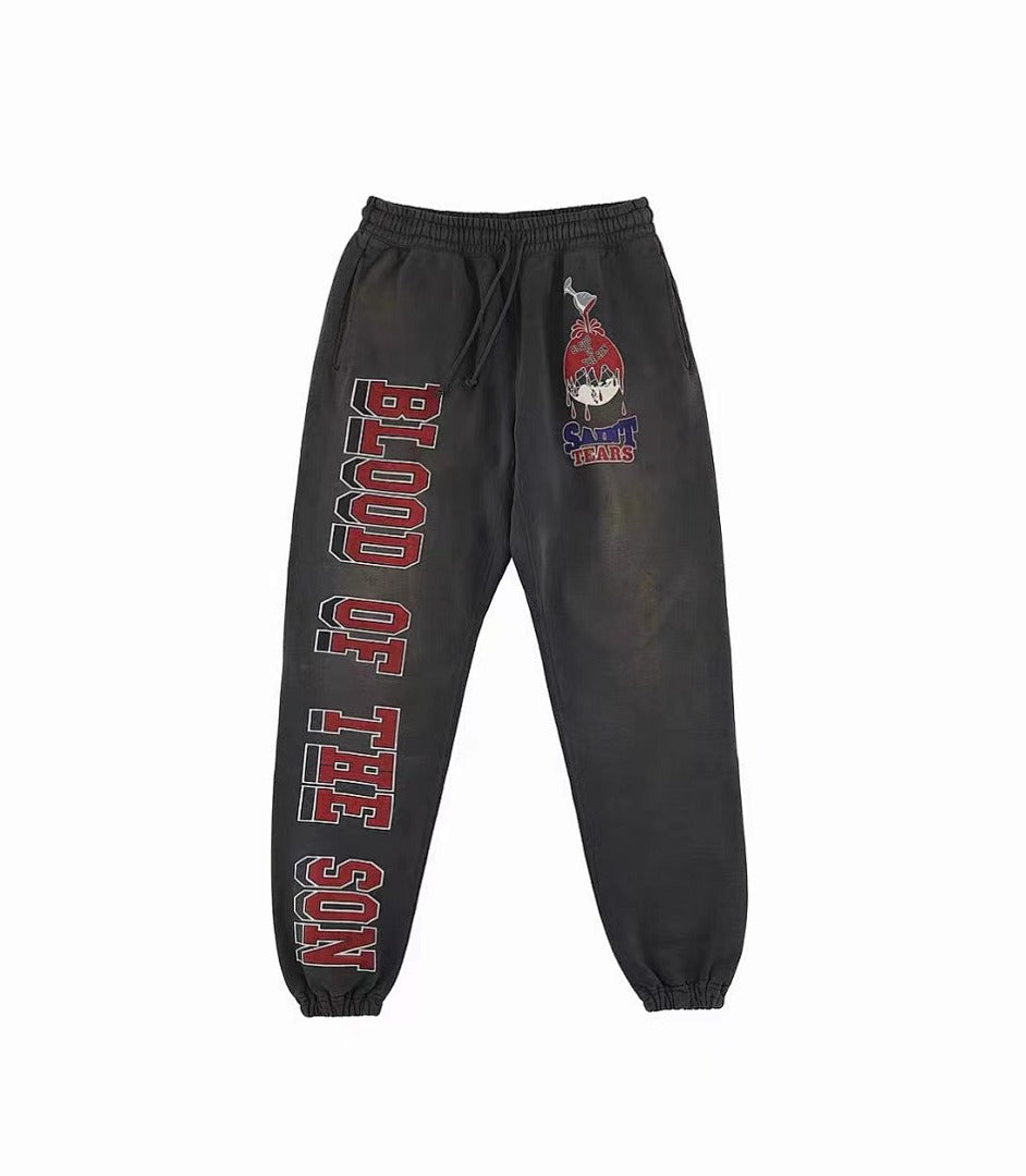 Saint Michael ST142 Blood of The Sun Script Sweatpants