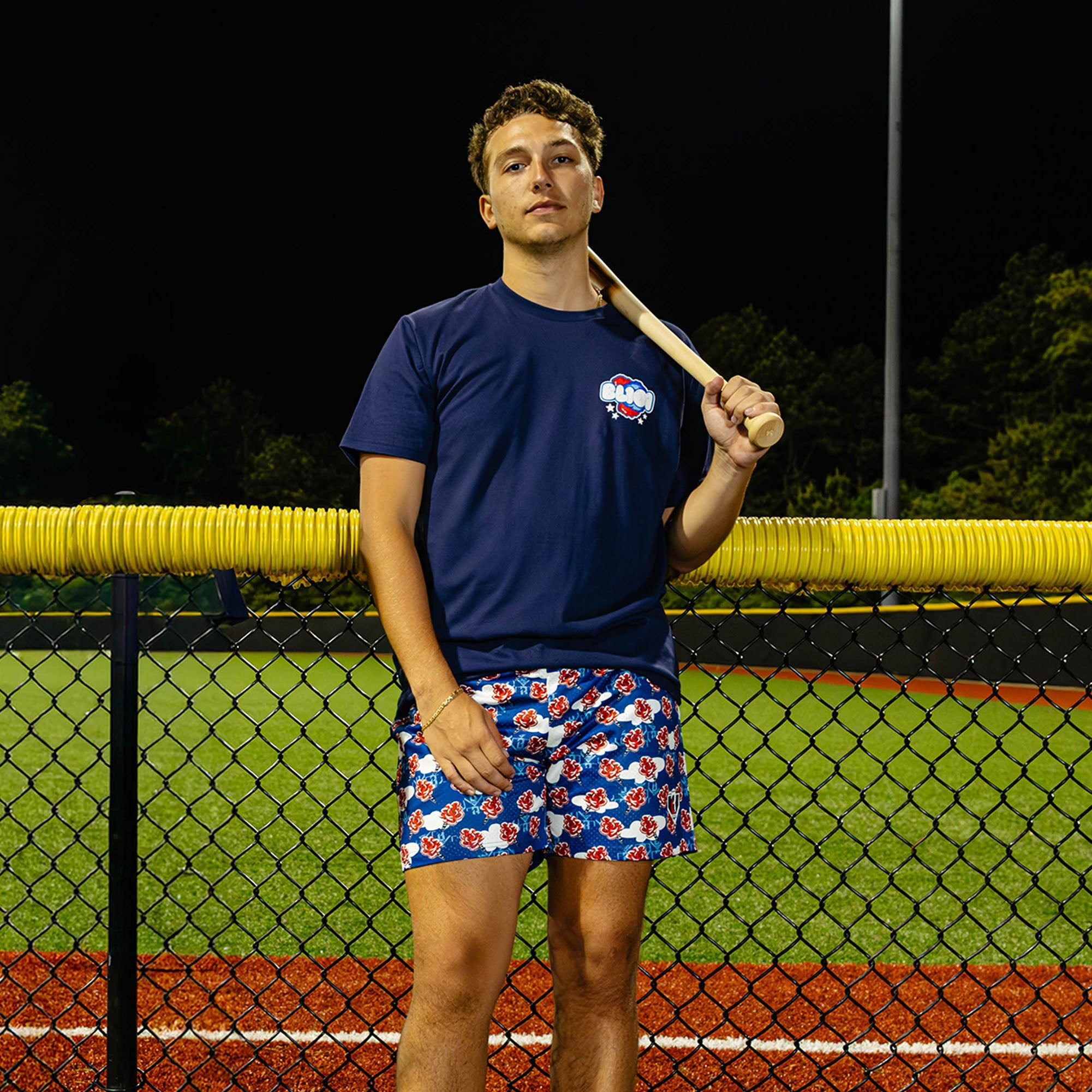 Cotton Candy Tee - Navy