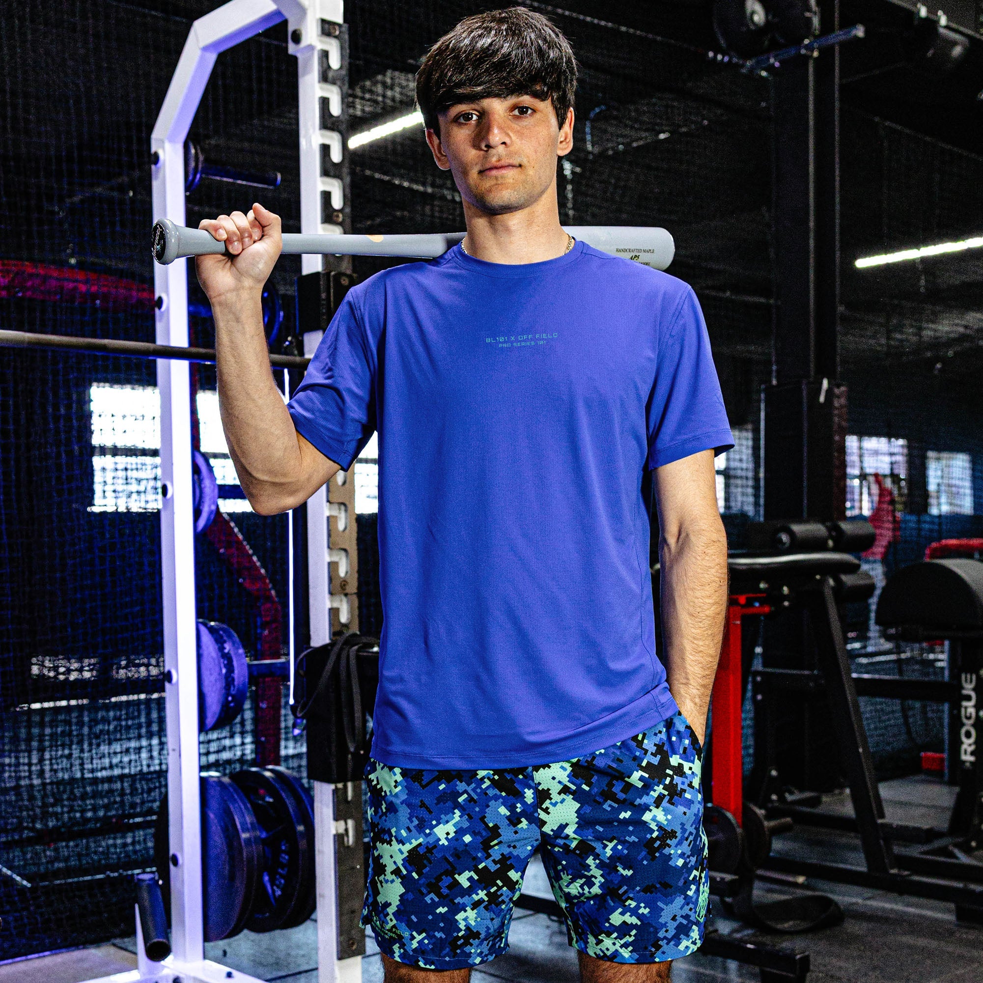 Pro Series Tech Mesh Tee - Royal Blue
