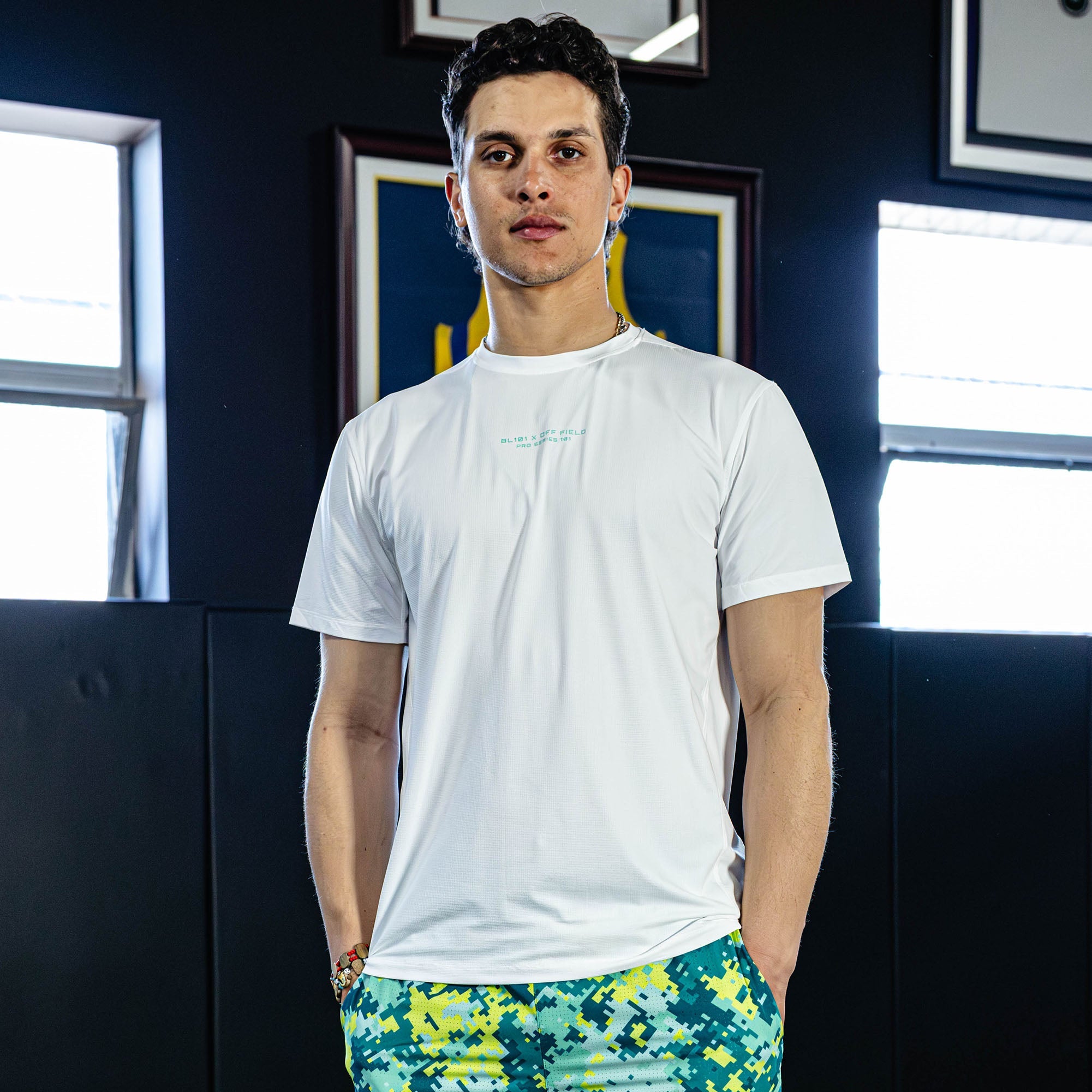 Pro Series Tech Mesh Tee - White