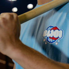 Cotton Candy Tee - Light Blue