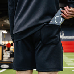 Diamond Tech Jacquard Youth Shorts - Black