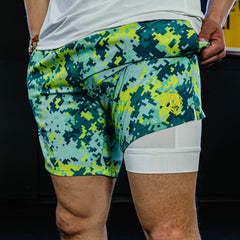 Pro Series Tech Mesh Youth Shorts - Teal