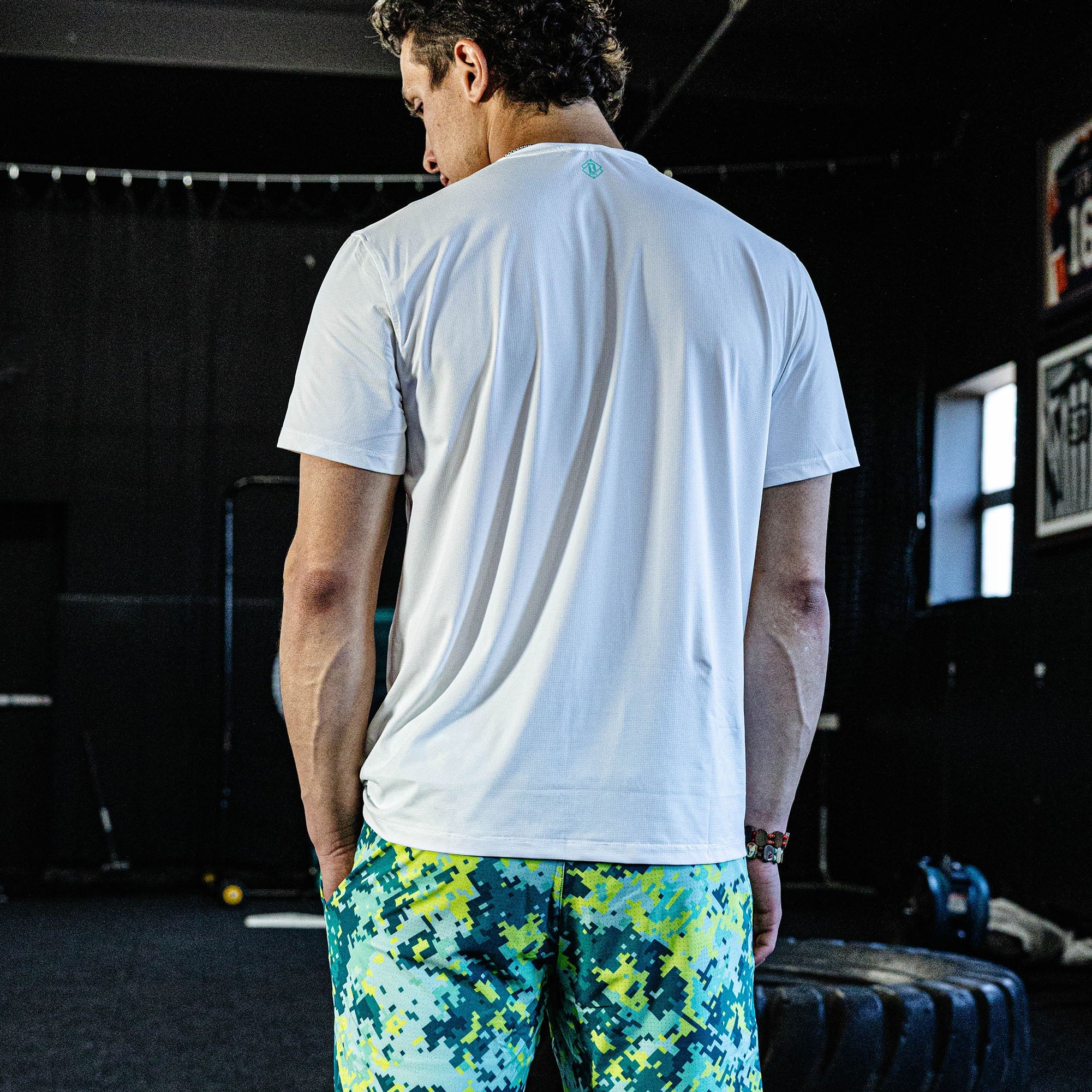 Pro Series Tech Mesh Youth Tee - White