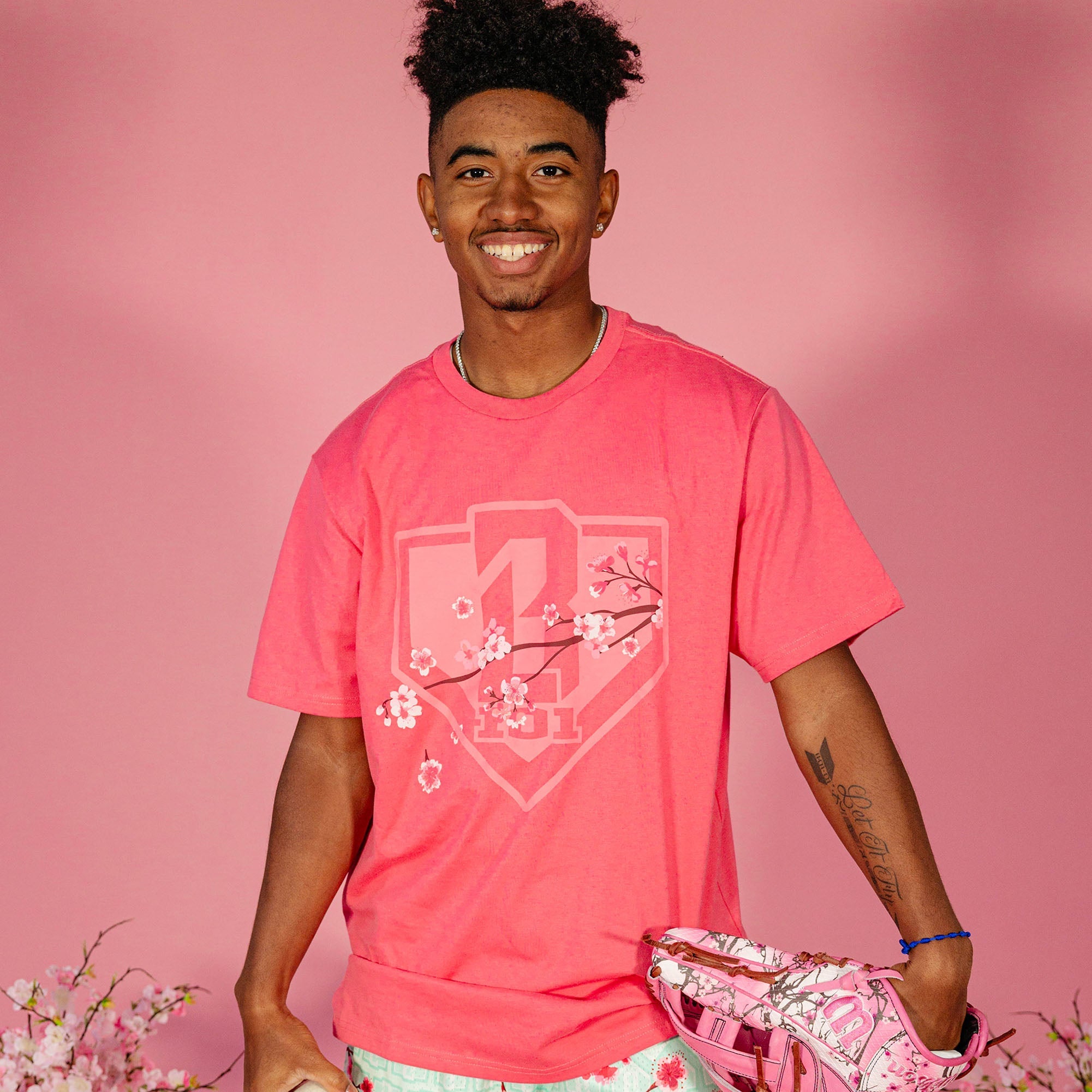 Batters And Blossoms Tee