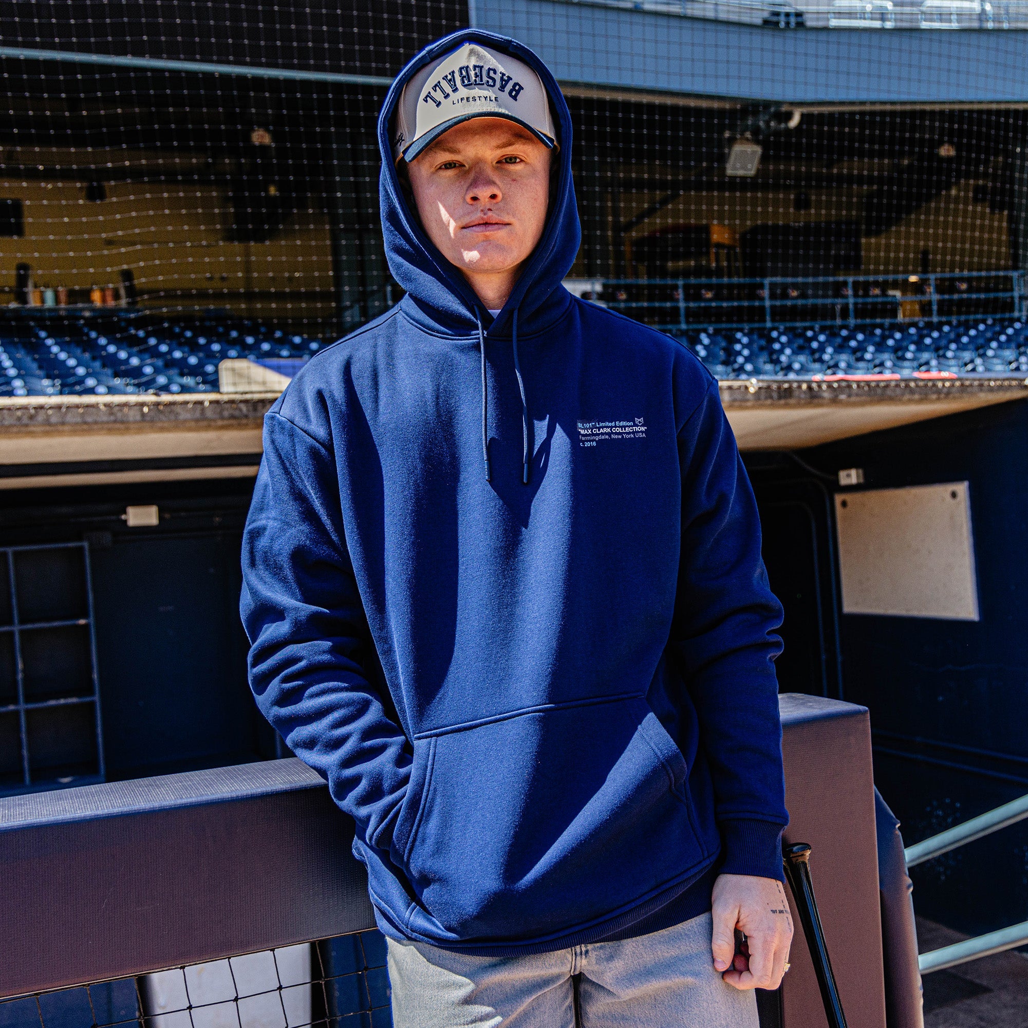 Max Clark Hoodie - Navy