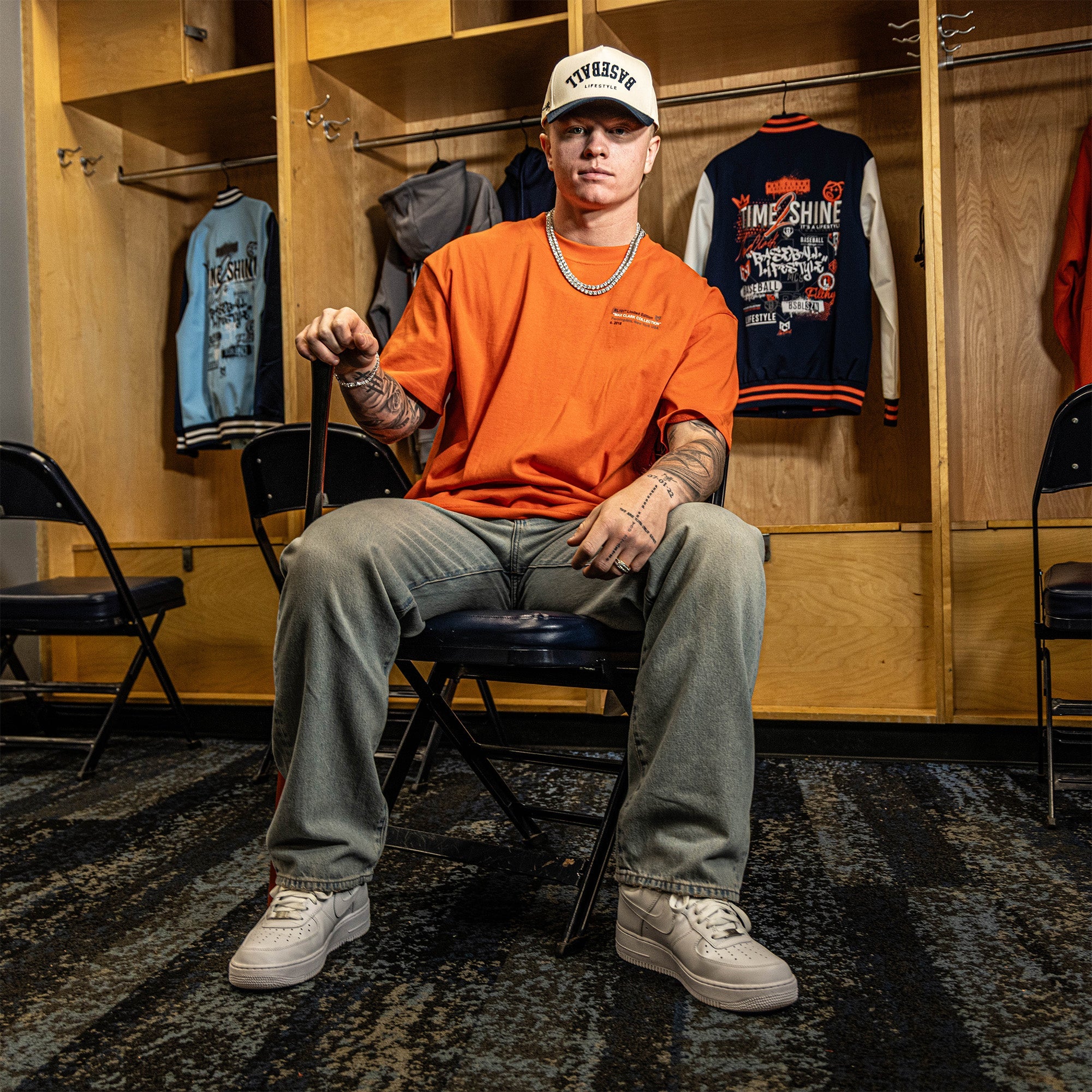 Max Clark Tee - Orange