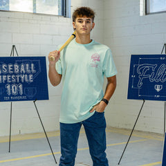 OG Ice Cream Design Tee - Light Blue