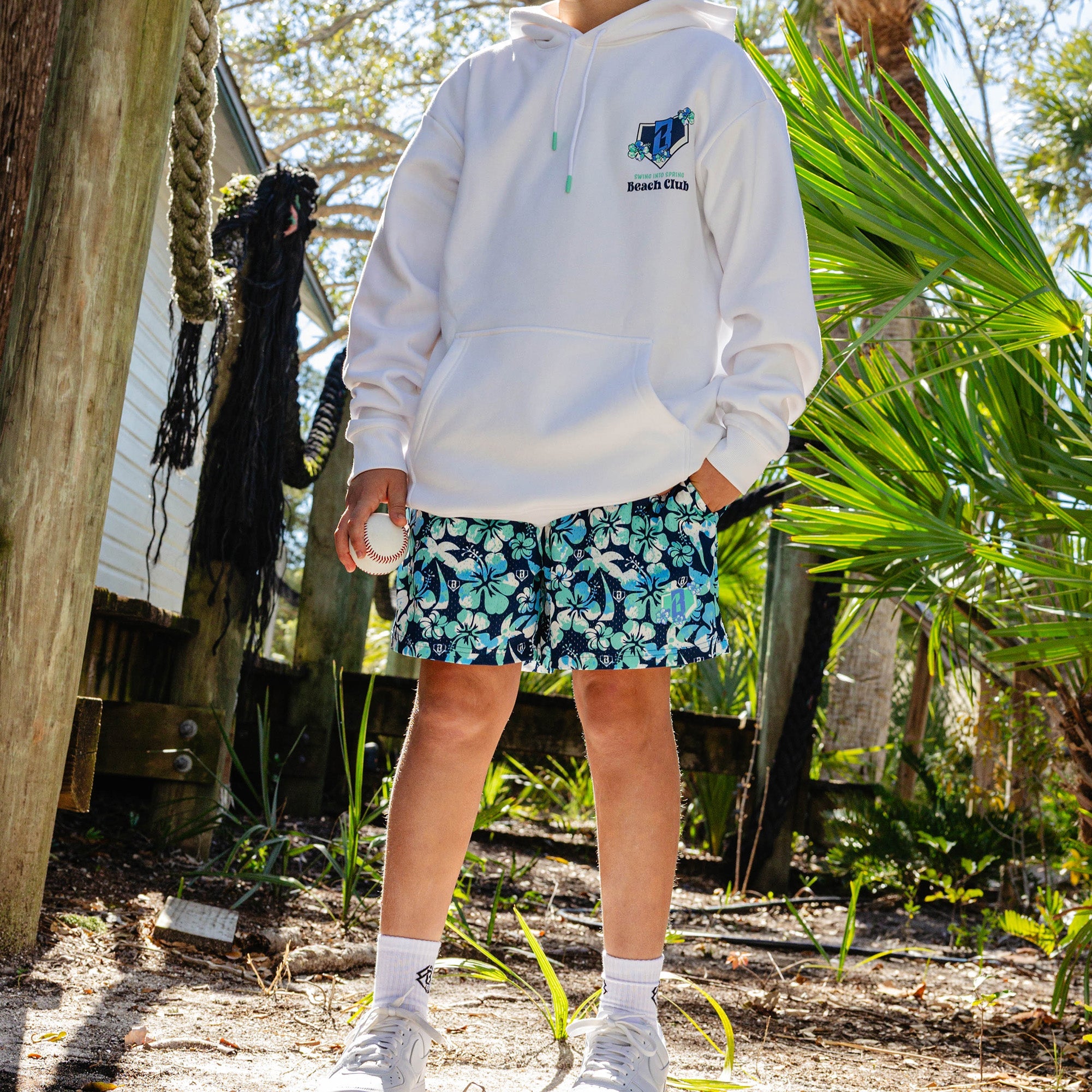 Petal Play Beach Club Hoodie