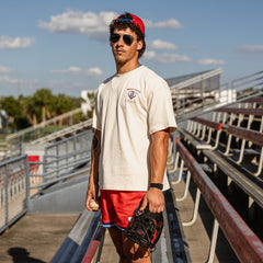 Stadium Relaxed Tee - Bone