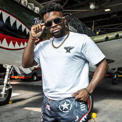 Born to Fly Tee - BL White