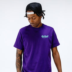 Established Tee - Purple/Teal