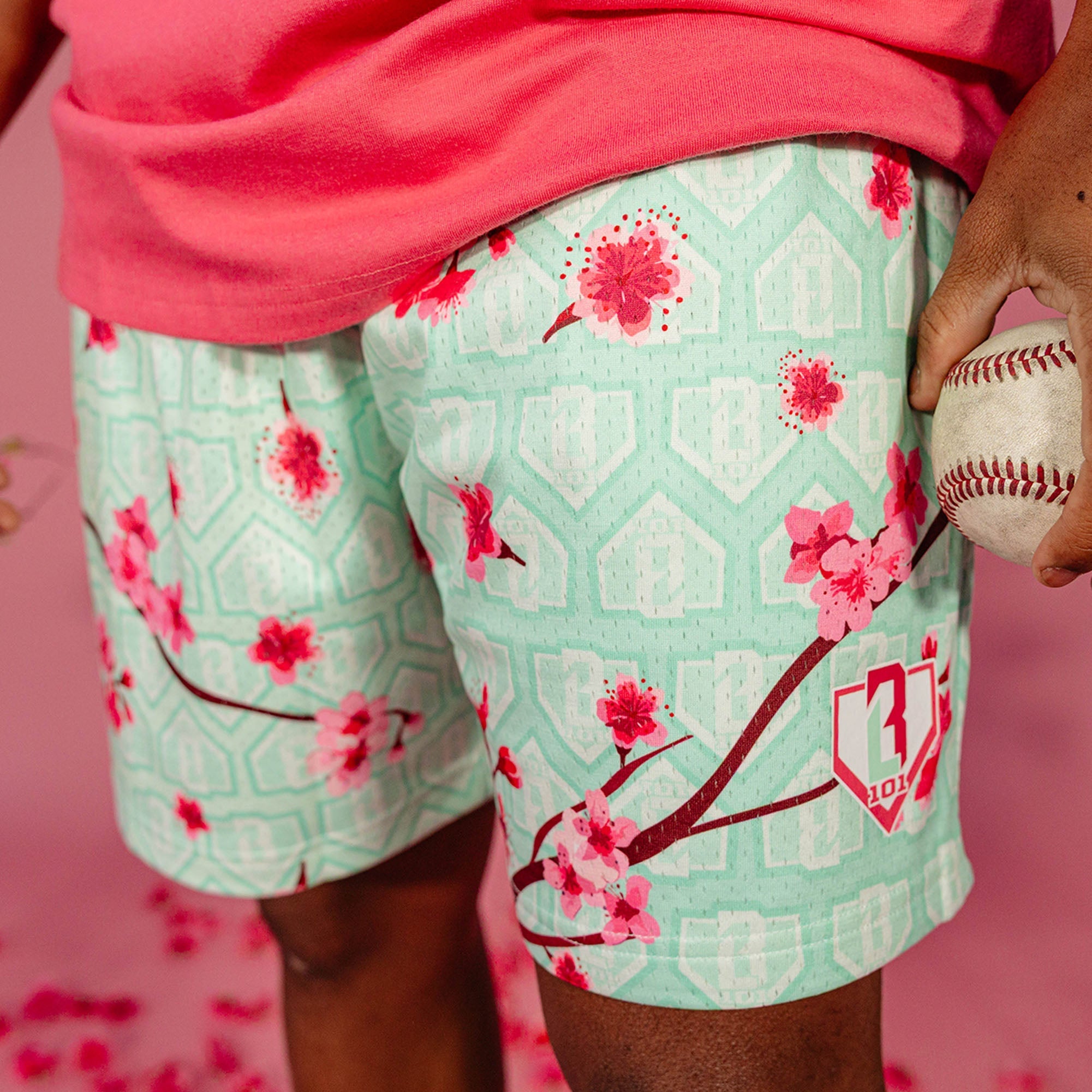 Batters And Blossoms Shorts