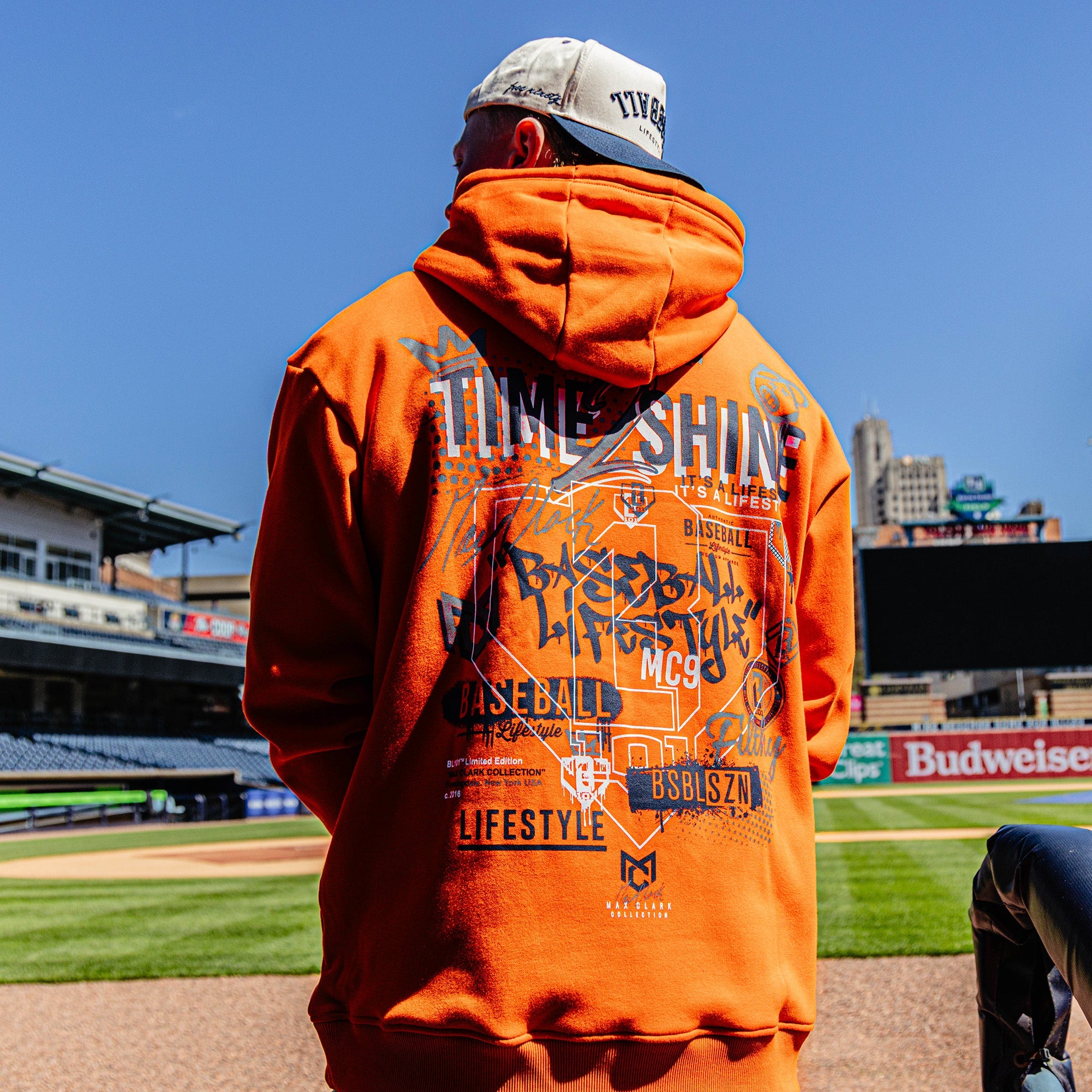 Max Clark Hoodie - Orange
