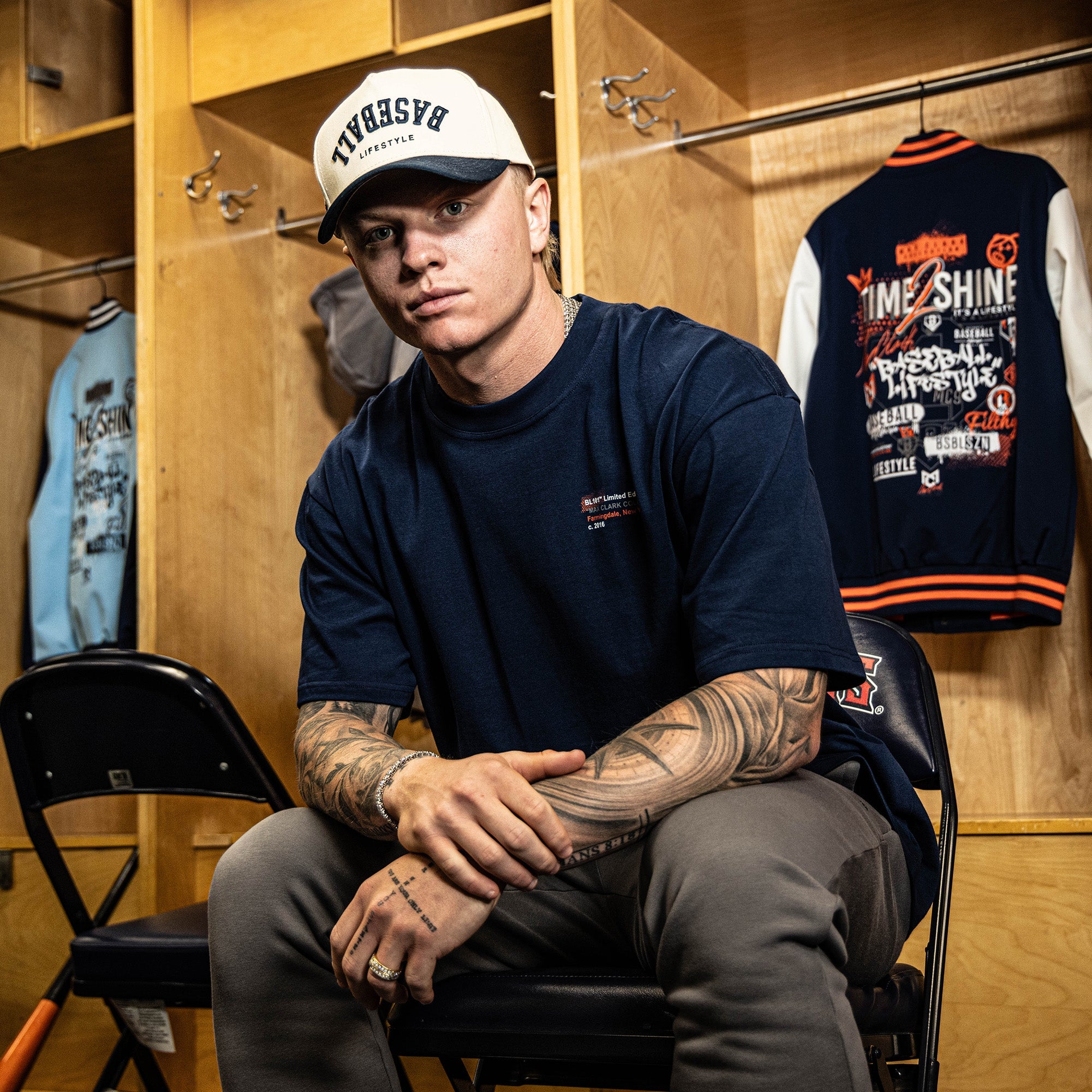 Max Clark Tee - Navy