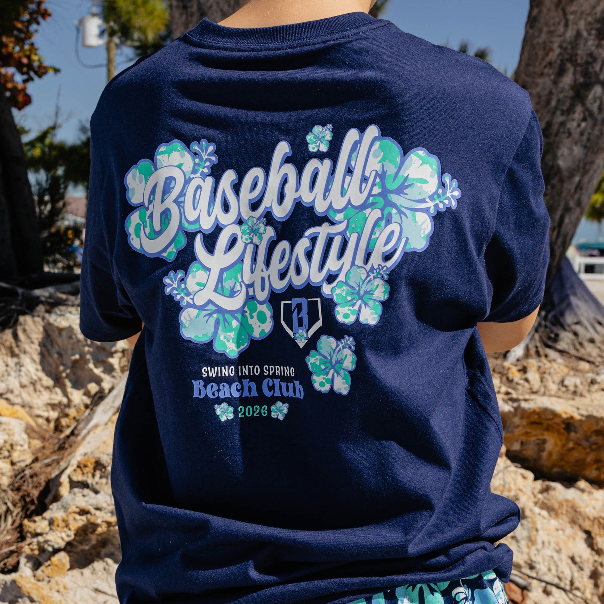 Petal Play Beach Club Tee
