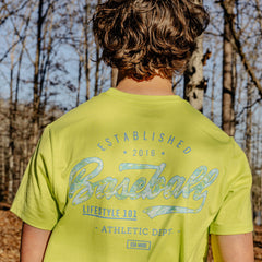 Realtree Established Tee - Bright Yellow/Aspect-Teal