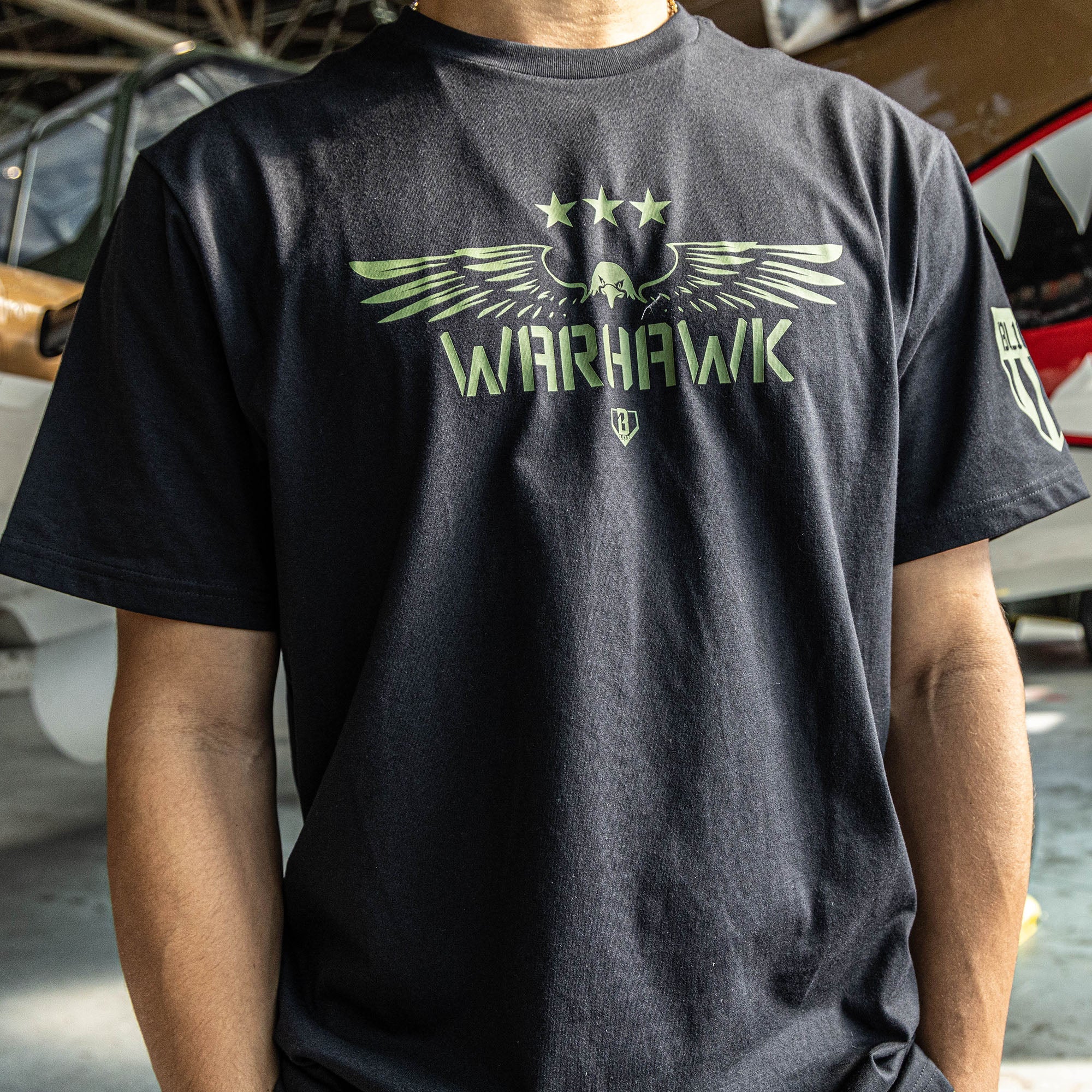 Warhawk Tee - BL Black