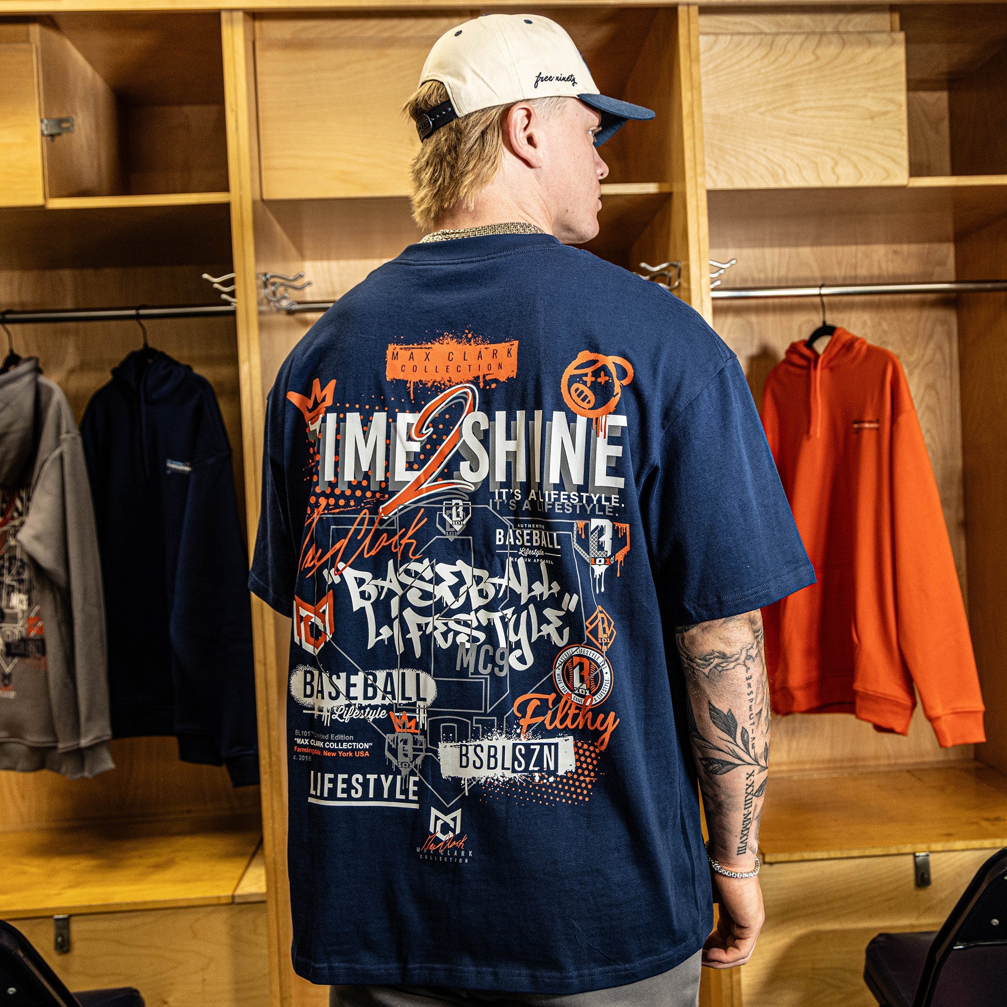 Max Clark Tee - Navy